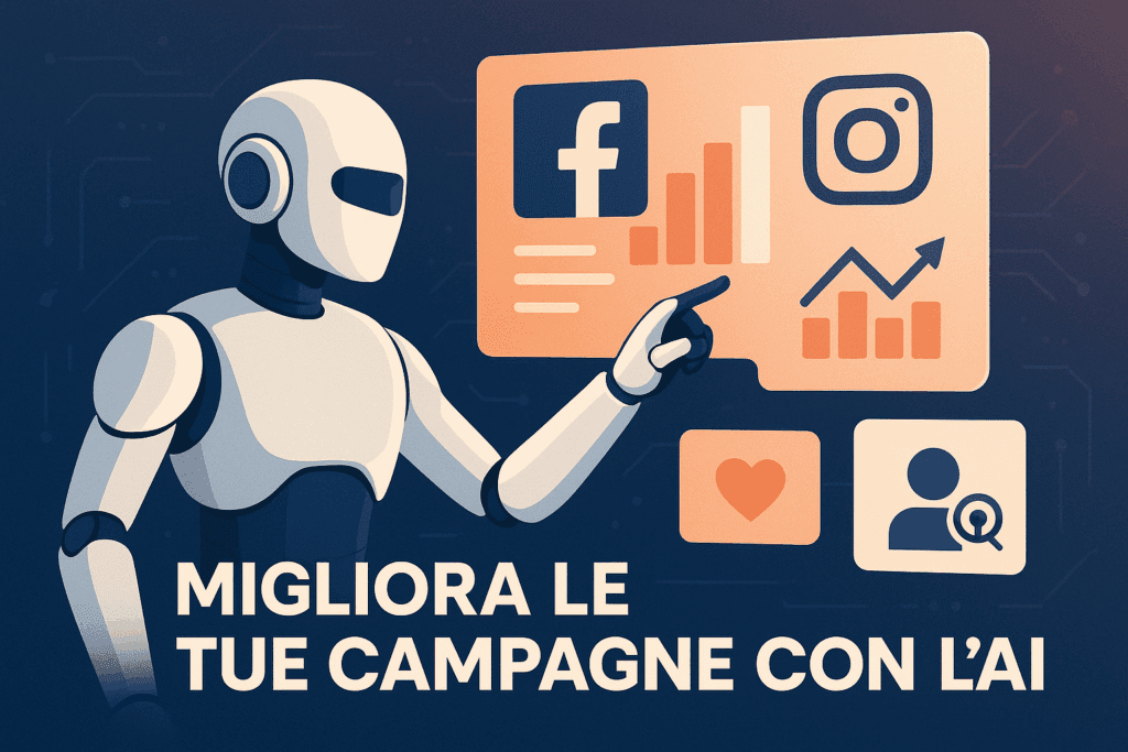 Migliora le tue campagne su facebook e instagram con l'intelligenza artificiale