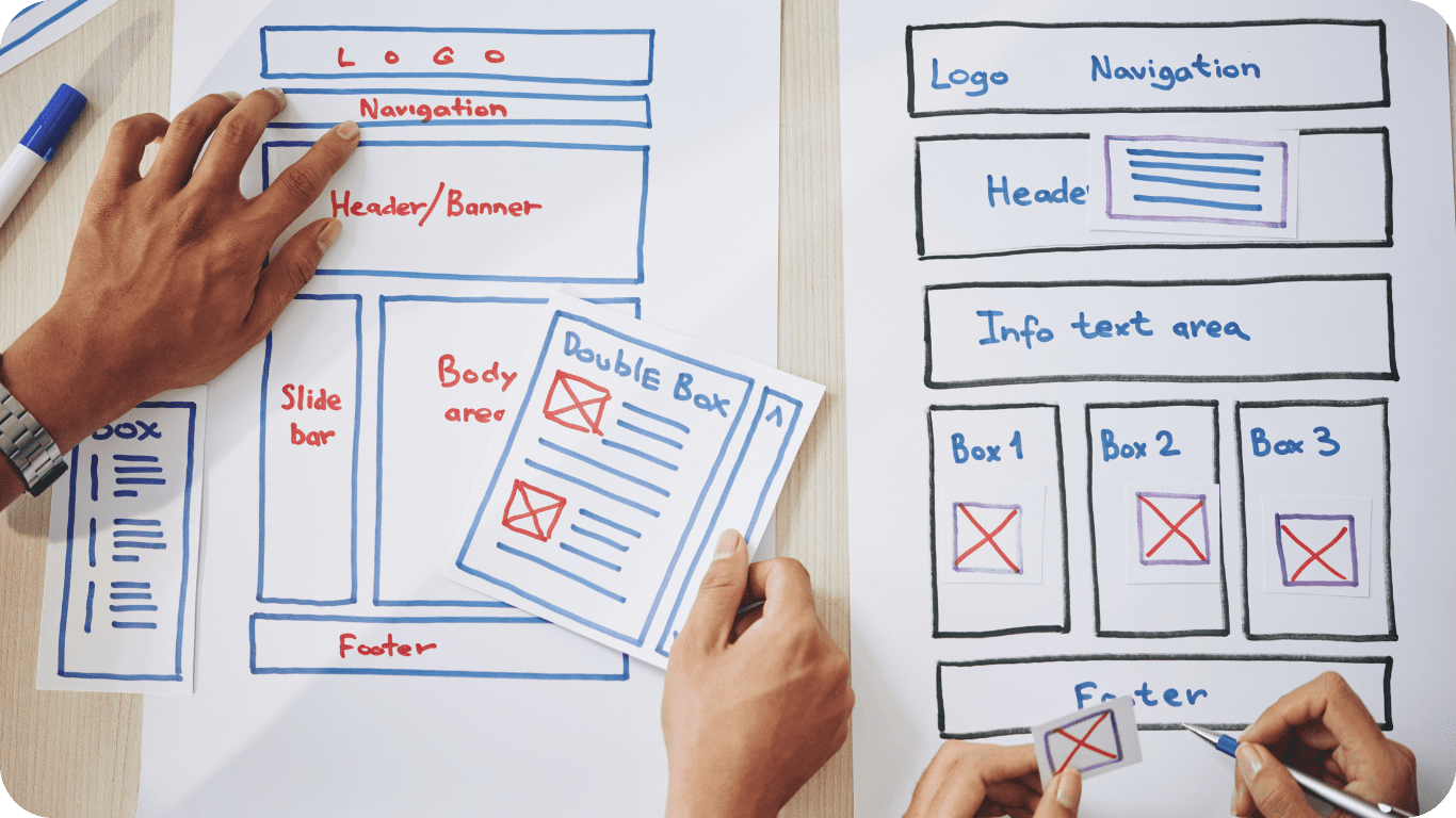 UI della landingpage: percorso utente ottimizzato dall’Agenzia Marketing Pistoia