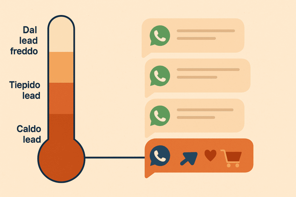 Lead Nurturing con WhatsApp Marketing Automation