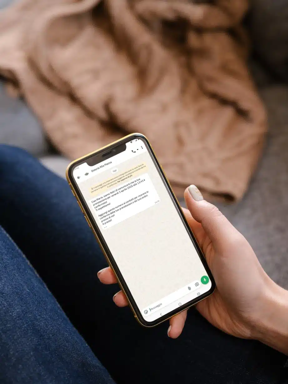 conferma automatica prenotazione ristorante